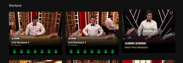 Tận Hưởng Không Gian Sòng Bài Đẳng Cấp Tại Blackjack Tại VaoBet Ngay Hôm Nay