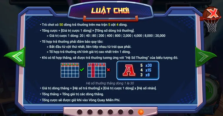 Nổ Hũ Cao Thủ Bóng Rổ Tại VaoBet Đỉnh Cao Thể Thao