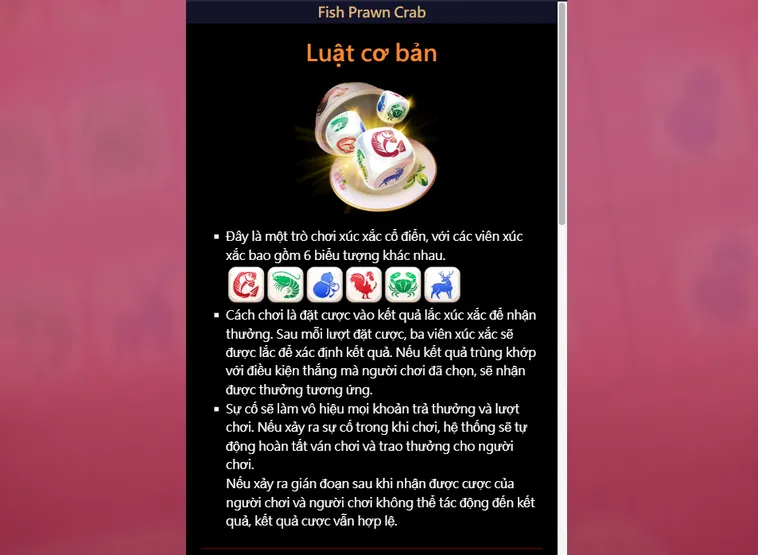Trải Nghiệm Đỉnh Cao Tôm Cua Cá Live Tại VaoBet Với Tỷ Lệ Thắng Khủng
