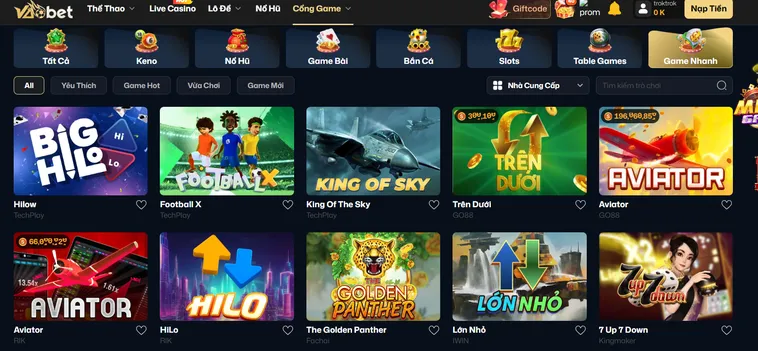 Game Nhanh Vương Miện Và Mỏ Vàng Tại VaoBet Chinh Phục Kho Báu Cực Khủng