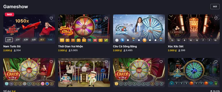 Table Game Game Shows Tại VaoBet Đỉnh Cao Giải Trí Trực Tiếp
