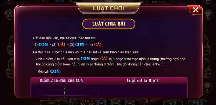 Table Game Baccarat Kim Tài Tại VaoBet Phong Cách Sòng Bạc Quý Tộc Đẳng Cấp