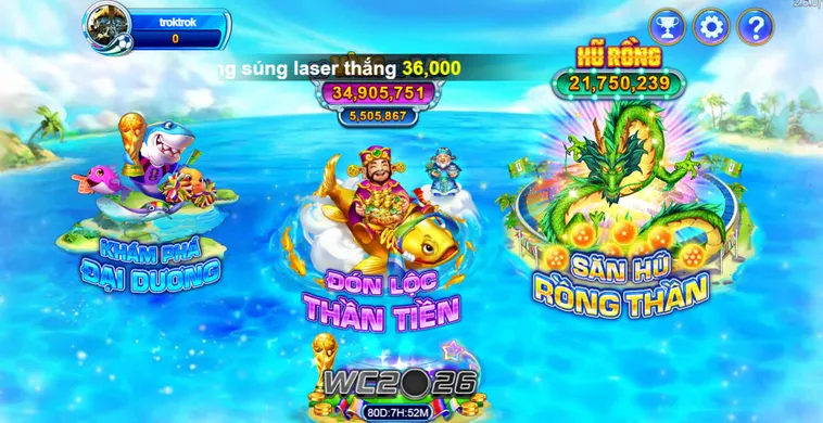 Trải Nghiệm Đỉnh Cao Bắn Cá Tỷ Phú Đại Dương Tại VaoBet Với Tỷ Lệ Thắng Khủng