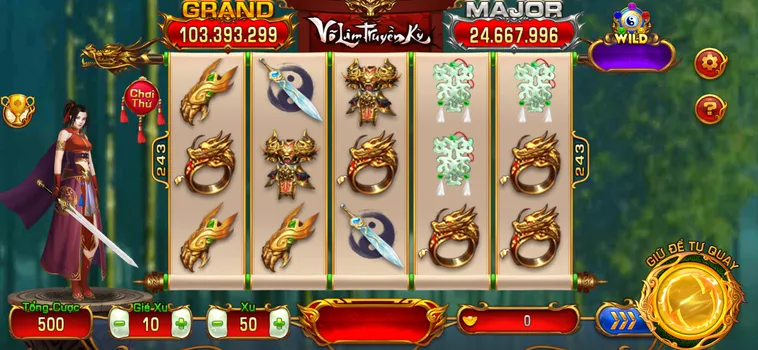 Slot Game Võ Lâm Truyền Kỳ Tại VaoBet Hành Trình Chinh Phục Kho Báu Huyền Thoại