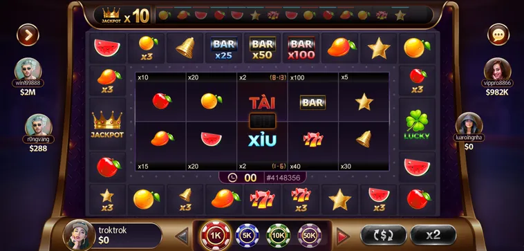 Khám Phá Siêu Phẩm Slot Game Xèng Tài Xỉu Tại VaoBet Với Jackpot Khủng