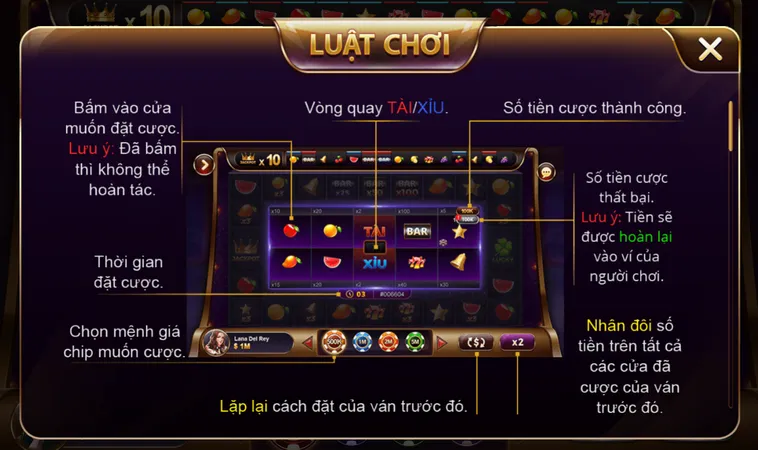 Khám Phá Siêu Phẩm Slot Game Xèng Tài Xỉu Tại VaoBet Với Jackpot Khủng