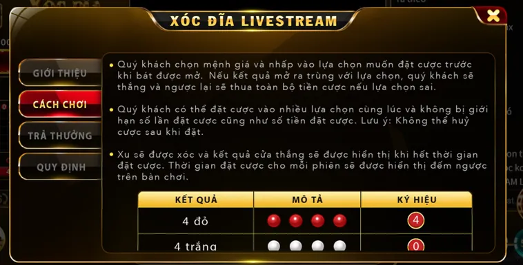 Chinh Phục Đỉnh Cao Xóc Đĩa Live Tại VaoBet Với Công Nghệ Livestream Chân Thực Nhất